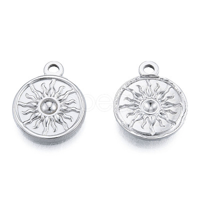 Non-Tarnish 201 Stainless Steel Pendants STAS-N098-223P-1