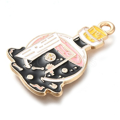 Alloy Enamel Pendants ENAM-Q508-03D-1