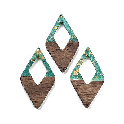 Walnut Wood Pendants FIND-Z050-02N-1