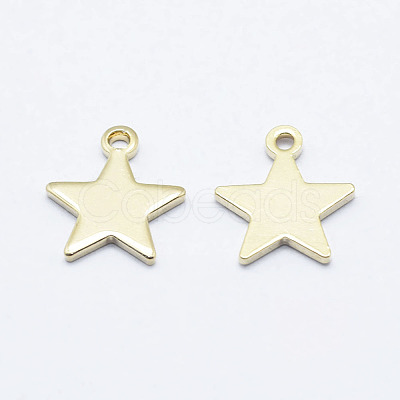 Brass Charms X-KK-G331-82G-NF-1