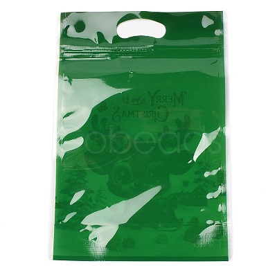 Christmas Theme Plastic Zip Lock Bags ABAG-Q053-07B-1