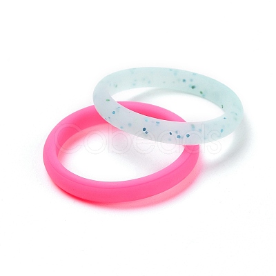 Silicone Wedding Ring for Women RJEW-H547-05-1