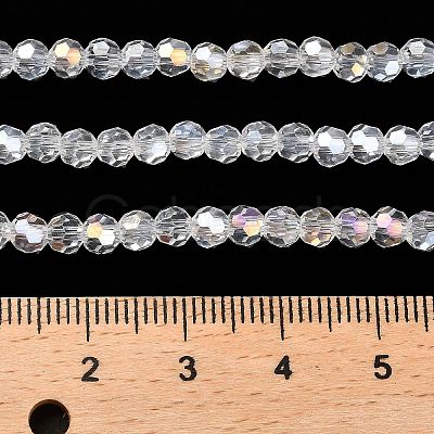 Transparent Glass Beads EGLA-A035-T4mm-B19-1