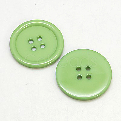 Resin Buttons RESI-D030-22mm-08-1