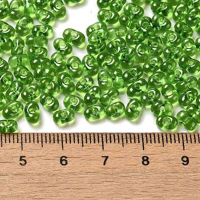 Baking Glass Seed Beads SEED-K009-07A-11-1