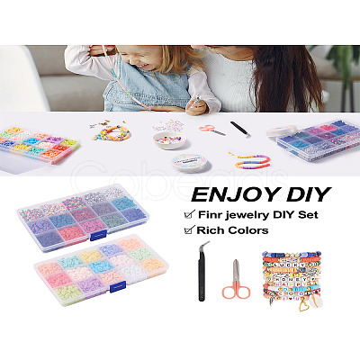 DIY Preppy Bracelet Making Kit DIY-TA0008-97-1