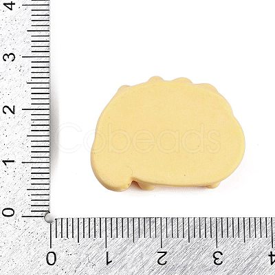 Opaque Resin Cabochons RESI-R454-02G-1