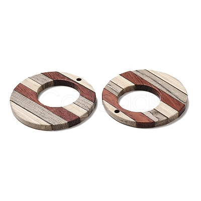 Wenge Wood & Sandalwood & White Ash Pendants WOOD-F013-03-1