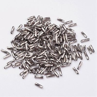 Glass Twisted Bugle Beads SEED-E002-9mm-TH-1