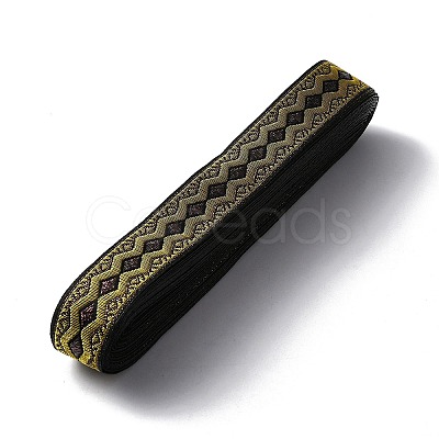 Ethnic Style Polyester Ribbon OCOR-WH0047-37C-1