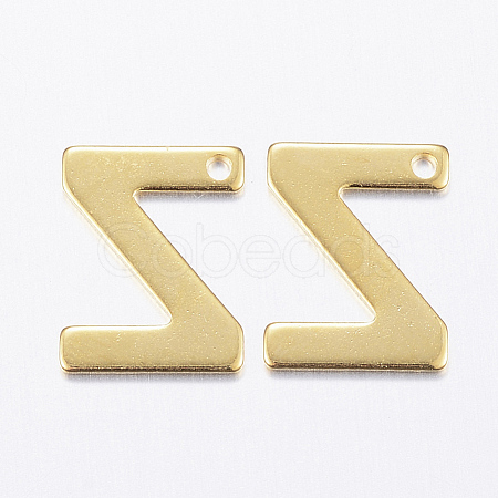 304 Stainless Steel Charms STAS-P141-Z-1