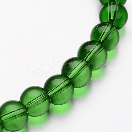 Glass Round Bead Strands GLAA-I028-10mm-04-1