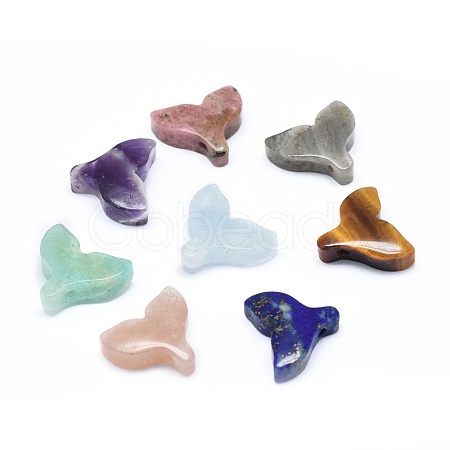 Natural & Synthetic Mixed Stone Charms G-L516-56-1