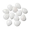 Natural White Jade Cabochons, Teardrop, 10.5x8x4mm