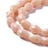 Faceted Glass Beads Strands GLAA-E037-02-M-4