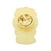 Golden Alloy Brooches JEWB-I030-16A-2