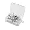 50Pcs Crystal Head Steel Sewing Craft Positioning Needles TOOL-NH0001-03B-2