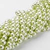 Glass Pearl Beads Strands HY-10D-B04-3