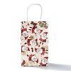 Christmas Theme Kraft Paper Gift Bags CARB-L009-A02-2