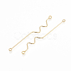 Brass Links connectors KK-S345-164G-1