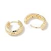 Ring Brass Hoop Earrings for Women EJEW-U008-02G-2