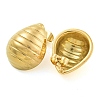 Ion Plating(IP) 304 Stainless Steel Stud Earrings for Women EJEW-S227-43G-2