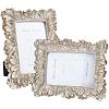 4x6 Inch Embossed Resin Photo Frames AJEW-WH0258-489-1