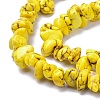 Natural Magnesite Beads Strands TURQ-P001-02A-05-3