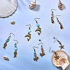SUNNYCLUE DIY Retro Ocean Theme Earring Making Kits DIY-SC0013-30-5