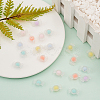 60Pcs 6 Colors Transparent Clear Acrylic Beads FACR-CJ0001-09-5