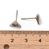 Triangle 304 Stainless Steel Studs Earrings STAS-H193-01P-3