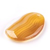 Natural Striped Agate Pendants G-P381-C-3