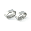 Non-Tarnish 201 Stainless Steel Slide Charms/Slider Beads STAS-C016-06P-1-3