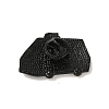 Black Alloy Brooches JEWB-S014-02A-2