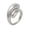 Non-Tarnish 304 Stainless Steel Rings for Women RJEW-K270-05B-P-1