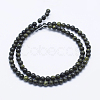 Natural Serpentine/Green Lace Stone Beads Strands G-P345-01-10mm-2