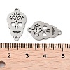201 Stainless Steel Connector Charms STAS-A090-15P-3