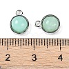 Natural Chrysoprase Pendants G-K372-03P-06-3