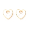 Rack Plating Eco-friendly Brass Enamel Charms KK-D073-04G-NR-3