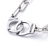 Non-Tarnish 304 Stainless Steel Chain Necklaces X-NJEW-JN02772-02-2