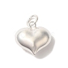 925 Sterling Silver Heart Charms with Jump Rings FIND-U013-05S-01-1