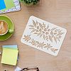 Large Plastic Reusable Drawing Painting Stencils Templates DIY-WH0202-214-3