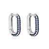 925 Sterling Silver Hoop Earrings JE1057B-1