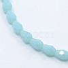 Teardrop Glass Beads Strands GLAA-F022-M-2