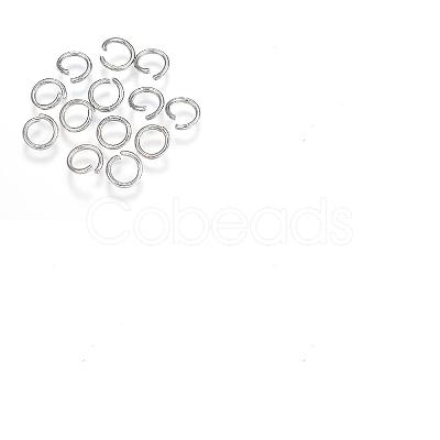 1000Pcs 304 Stainless Steel Jump Rings STAS-TAG0001-11-1