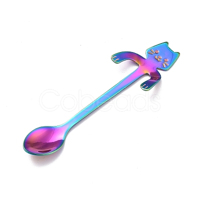 304 Stainless Steel Hanging Spoon AJEW-P093-01I-1