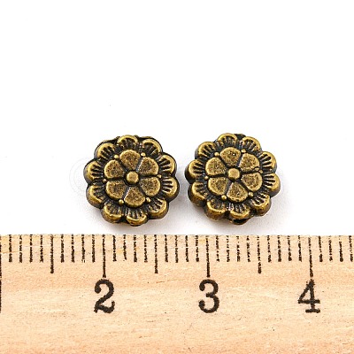 Tibetan Style Alloy Beads PALLOY-F307-06AB-1