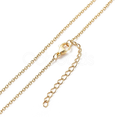 Japanese Seed Braided Rhombus with Evil Eye Pendant Necklace with 304 Stainless Steel Chains for Women NJEW-MZ00001-1