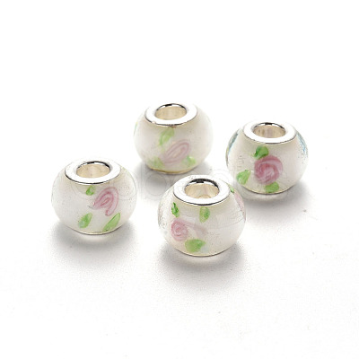 Handmade Lampwork European Beads LPDL-N001-036-F10-1