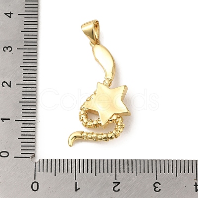 Brass Pendant KK-R162-036G-G-1